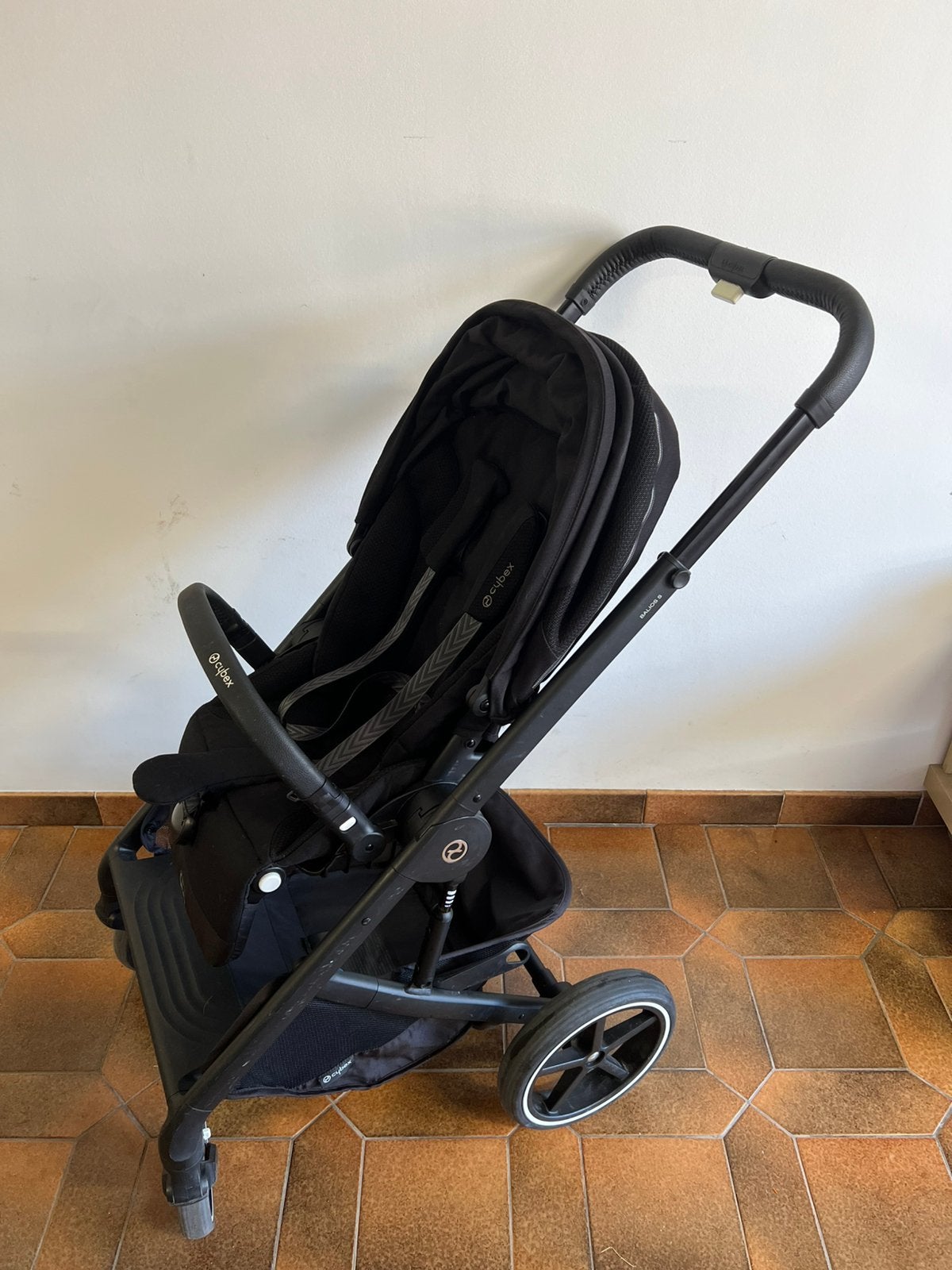 Cybex balios, Enfants & Bébés, Buggys, Comme neuf, Autres marques, Protection de pluie, Enlèvement