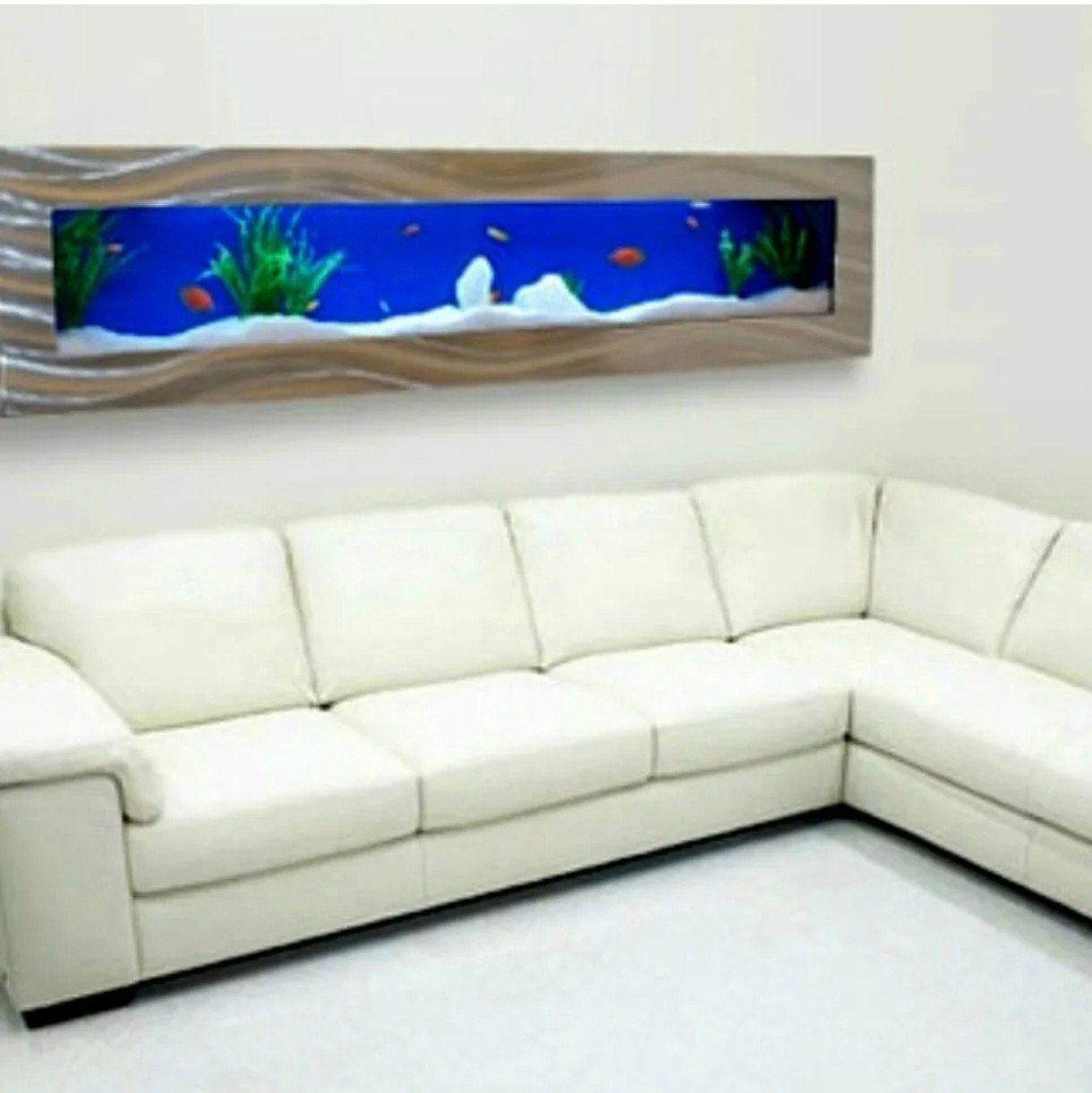 Muuraquarium 120cm en 175cm, Huis en Inrichting, Ophalen, Hout