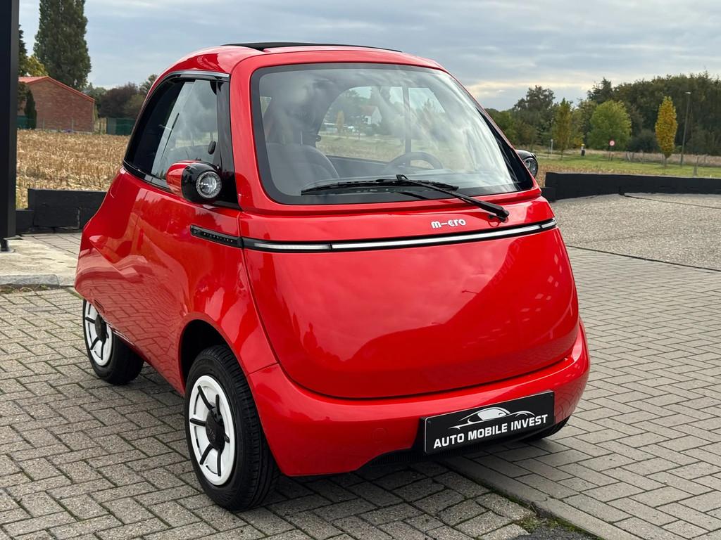 Micro Microlino 10,5kWh 90km/h Milano Red 0483/47.20.60, Rouge, Achat, Euro 6, Entreprise