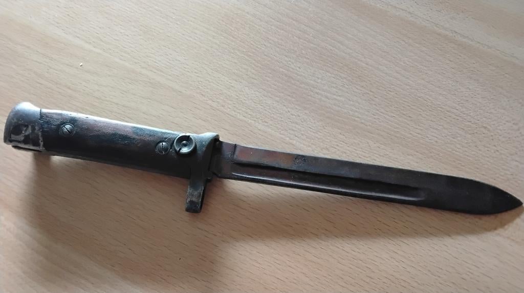Bajonet Carcano M 38 plooimodel, Verzamelen, Ophalen of Verzenden