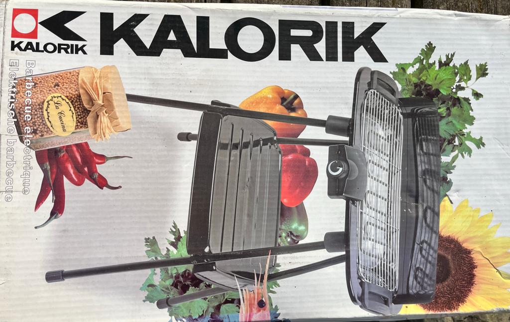 Kalorik electrische barbecue nieuw in verpakking, Ophalen, Nieuw