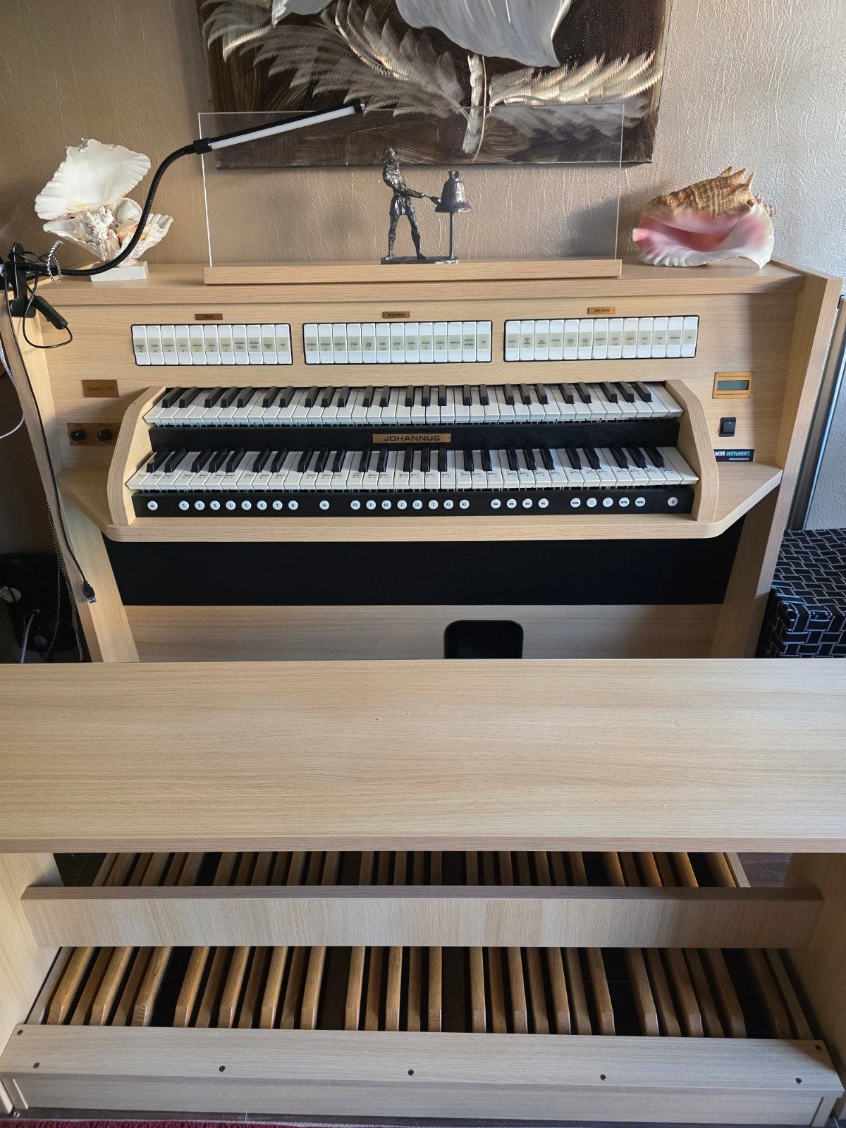 Johannus Studio 150, Ophalen, Zo goed als nieuw, 2 klavieren, Orgel
