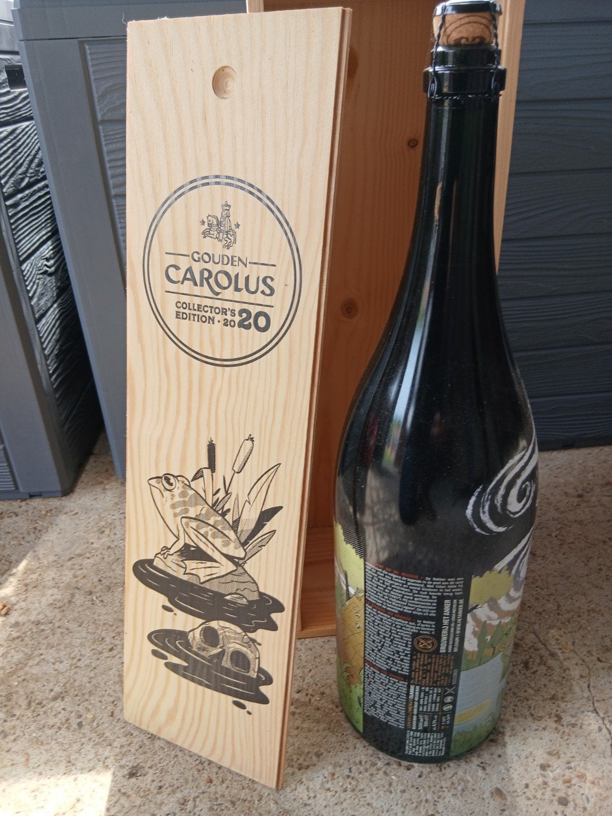 gouden carolus 3 liter volle fles, Verzamelen, Ophalen