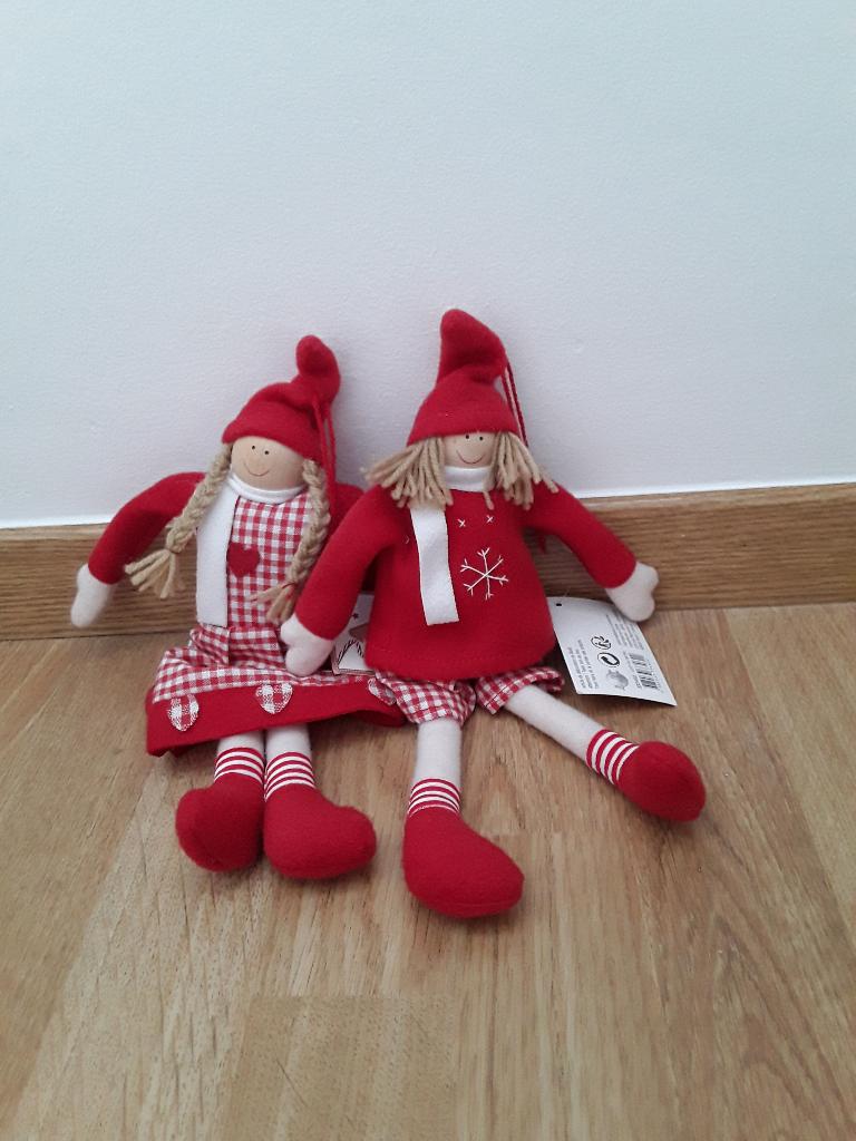 Poupées de décoration pour Noël, Enlèvement, Comme neuf
