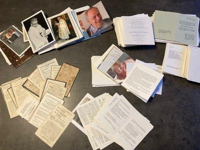 Bidprentjes geestelijken, Ophalen of Verzenden, Bidprentje