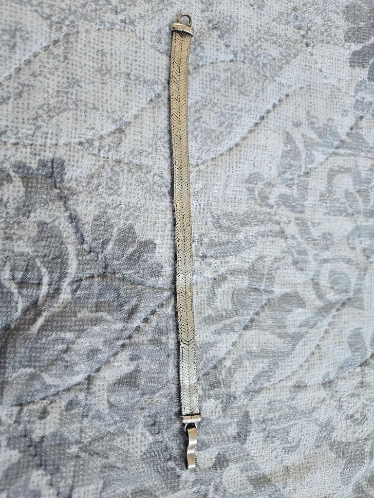 Bracelet snake, Enlèvement, Comme neuf, Gris, Argent