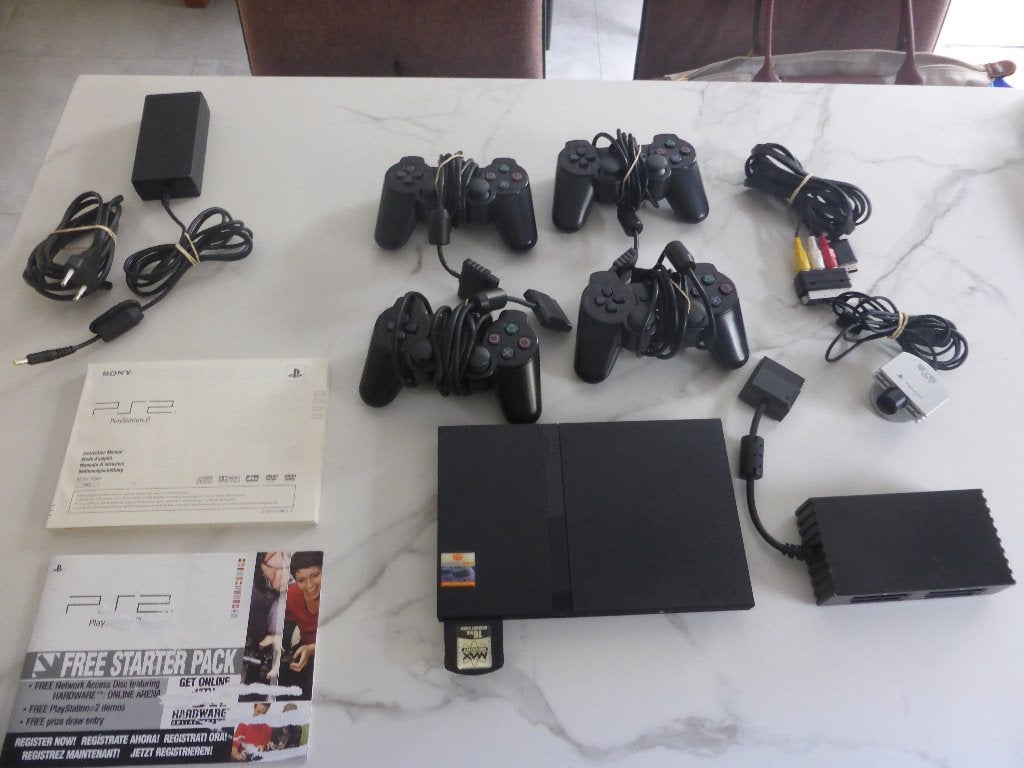 PS2 + Accessoires, Enlèvement ou Envoi, Autres genres, Utilisé, À partir de 3 ans