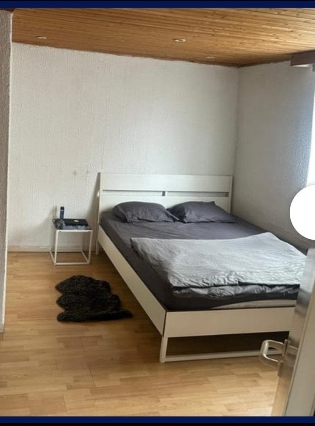 Lit 2 personnes + sommier, 210 cm, Comme neuf, Enlèvement, Deux personnes