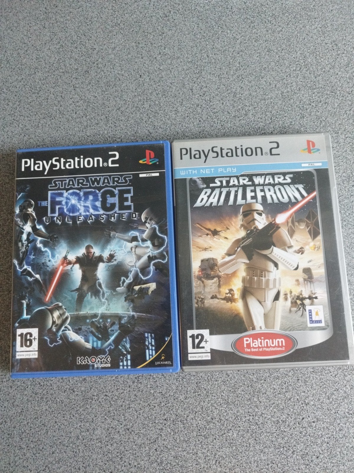 PlayStation 2 games, Ophalen, Gebruikt