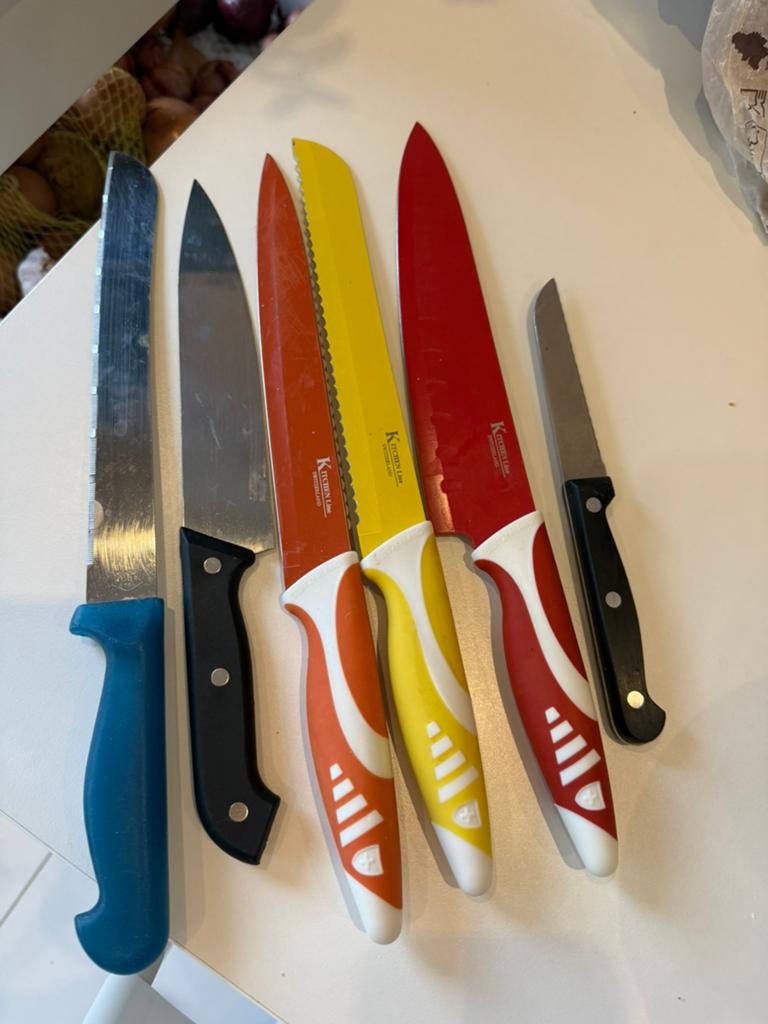Lot de couteaux, Enlèvement, Comme neuf