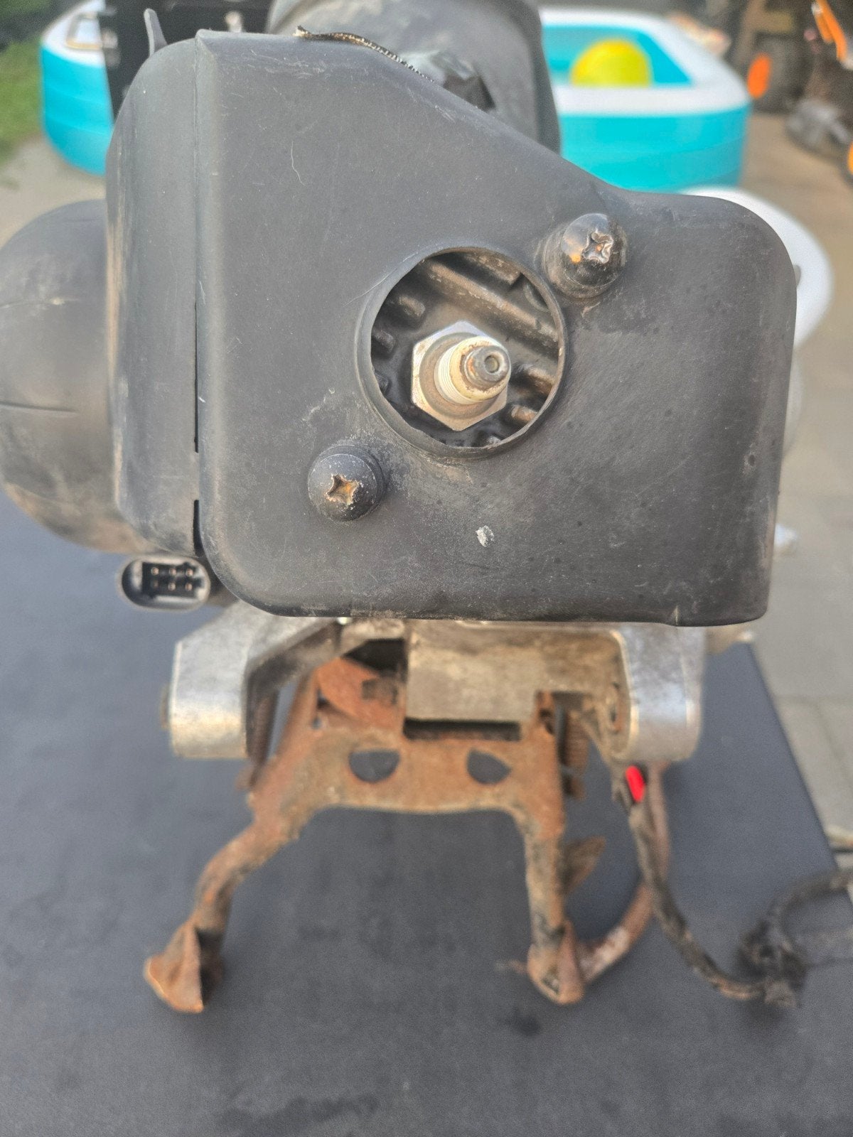 Zip 2 tact motorblok met nieuwe 70cc cilinder, Fietsen en Brommers, Ophalen, Blok