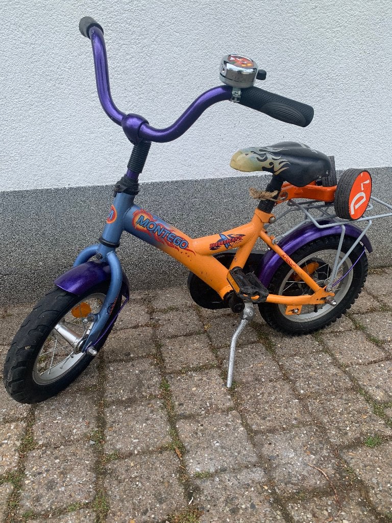 kinderfiets, Stabilisateurs, Frein à rétropédalage, Enlèvement, Utilisé