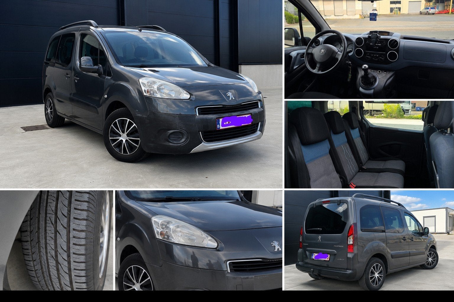 Peugeot Partner 1.6 HDi - 2013, Auto's, Peugeot, Partner, ABS, Airbags, Airconditioning, Cruise Control, Elektrische ramen, Radio