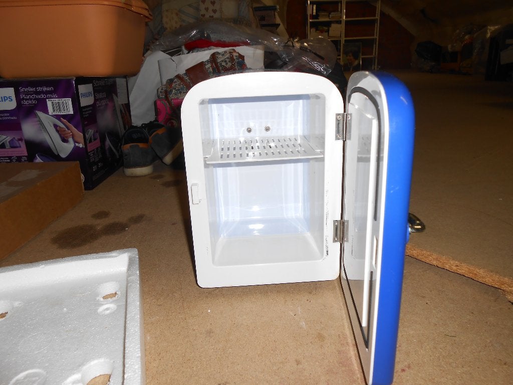 mini koelertje voor in auto of camper, Caravans en Kamperen, Ophalen, Zo goed als nieuw