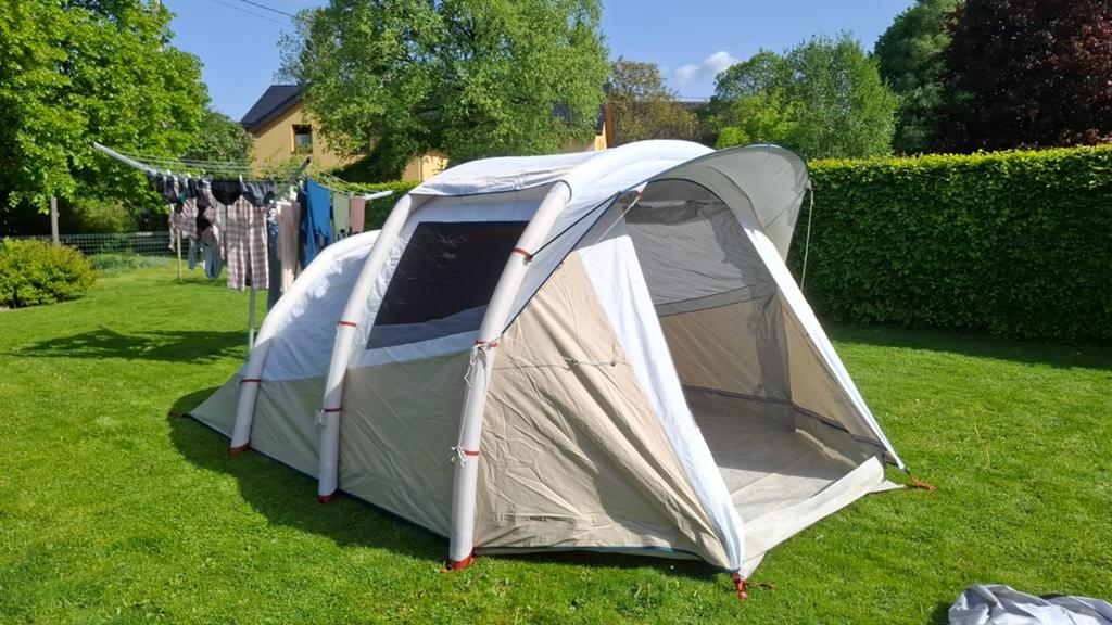 Quechua air seconds 4.1 tente 4 personnes, Caravanes & Camping, Enlèvement, Comme neuf, Jusqu'à 4