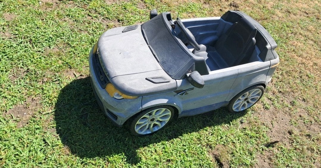 Elektrische Range Rover kinderauto, Kinderen en Baby's, Ophalen