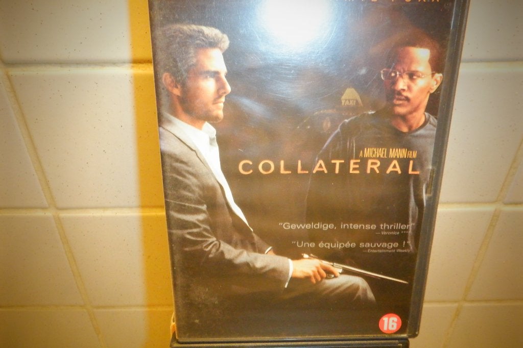 DVD collatéral (Tom Cruise et Jamie Foxx), Enlèvement ou Envoi, Polonais, Comme neuf, Thriller d'action