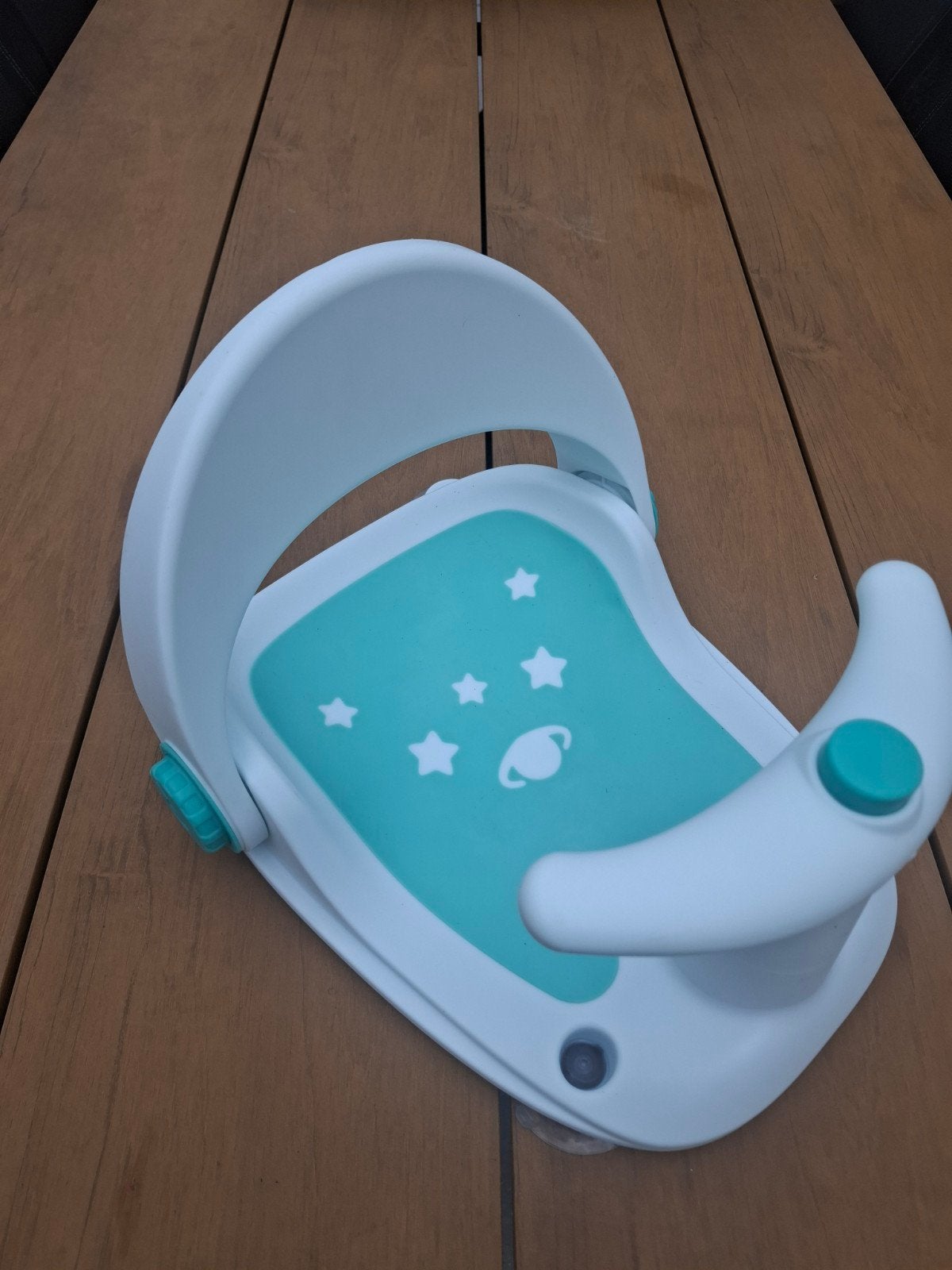 Comfortabel Baby Badzitje met Watersproeier (Mintgroen)
Besc, Enfants & Bébés, Autres marques, Comme neuf, Enlèvement, Standard