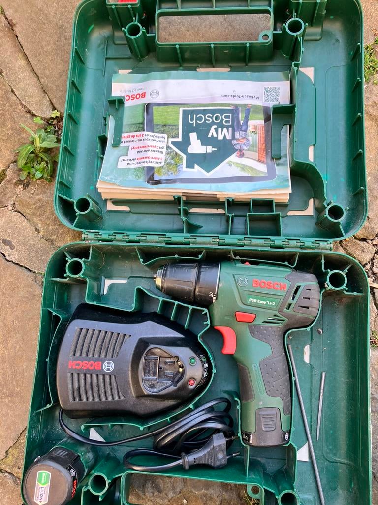 Bosch accu schroef boormachine, Bricolage & Construction, Enlèvement, Comme neuf, Perceuse