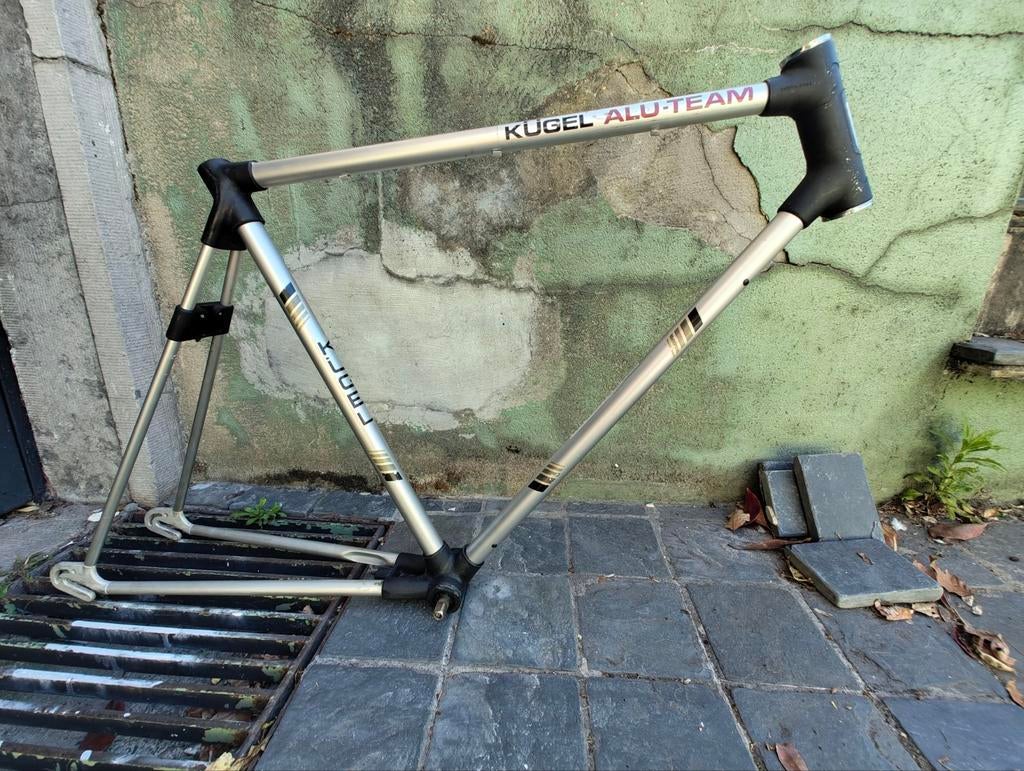Fietsframe, Fietsen en Brommers, Fietsonderdelen, Ophalen, Aluminium