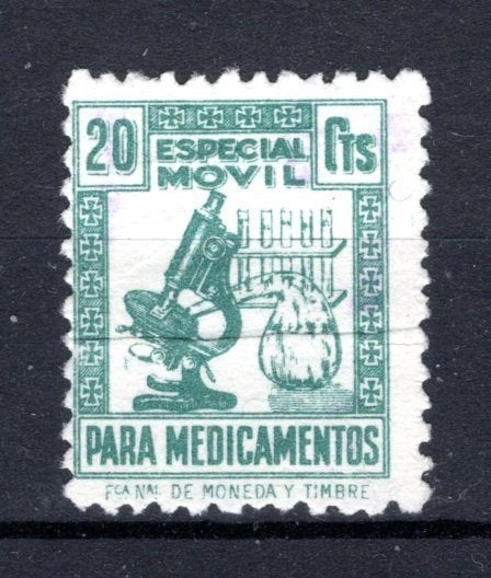 SPANJE Revenues  Special for Medicines 1939, Timbres & Monnaies, Timbres | Europe | Espagne, Envoi