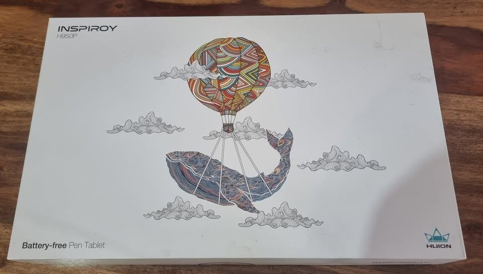 HUION Inspiroy H950P Tablette Graphique, Computers en Software, Tekentablets, Ophalen, Multi-touch, Nieuw, Bedraad