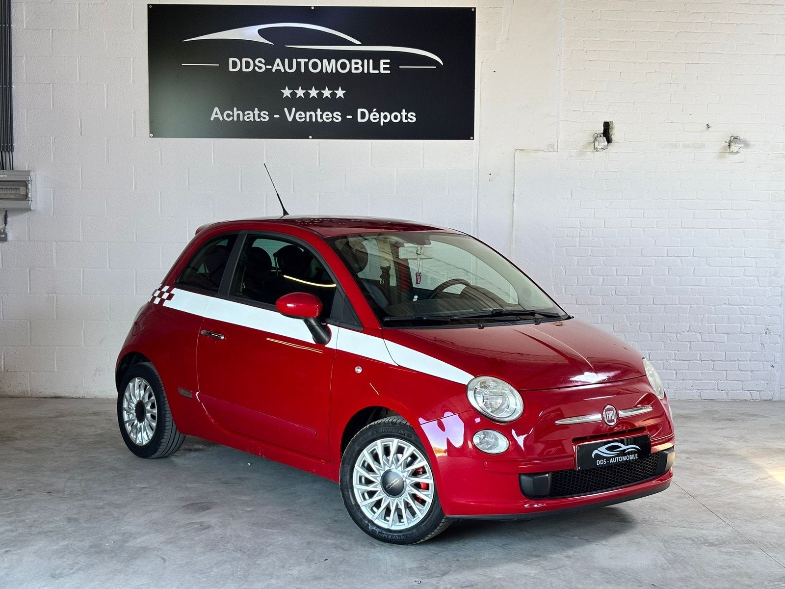 ***Fiat 500 12 maanden garantie, Auto's, 4 zetels, 4 cilinders, Euro 4, 3 deurs