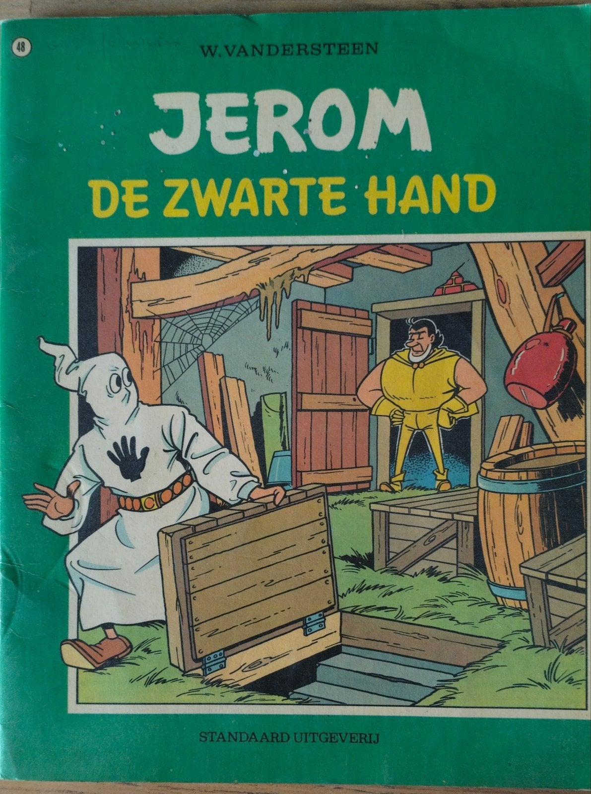 Jerom - 48 - De Zwarte Hand, Enlèvement