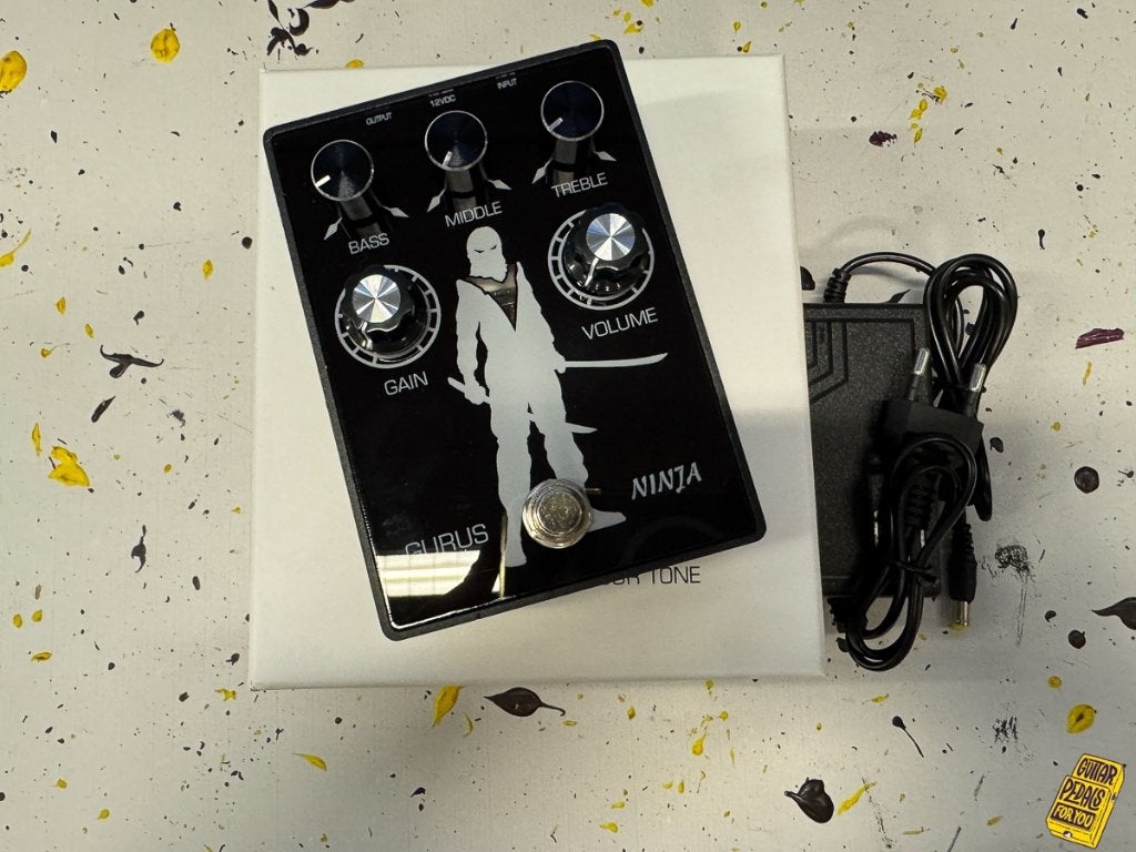 Gurus Ninja Hi-Voltage Tube Distortion effectpedaal, Muziek en Instrumenten, Effecten, Zo goed als nieuw, Distortion, Overdrive of Fuzz