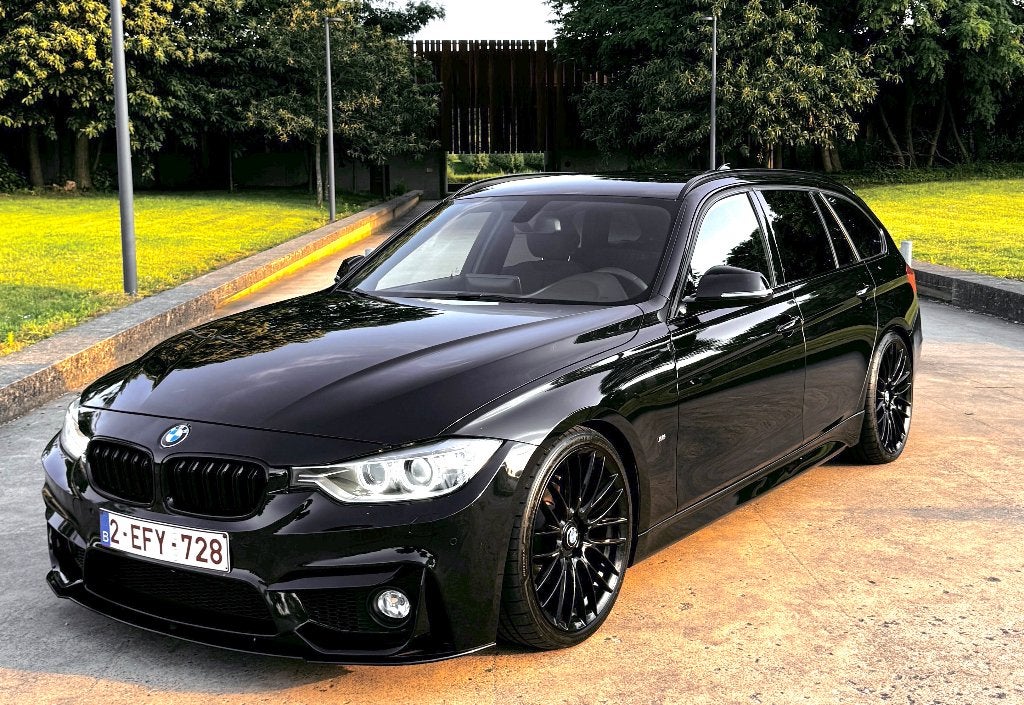 Bmw 316i 225pk M Sport TOPSTAAT, Autos, Euro 6, Boîte manuelle, Alcantara, Noir