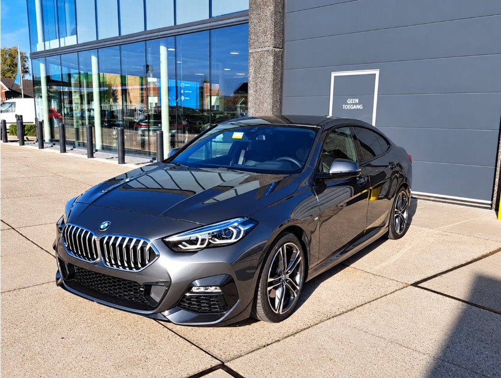 BMW 218 Gran Coupé 218i M-pack, Autos, 100 kW, Argent ou Gris, Achat, Boîte manuelle