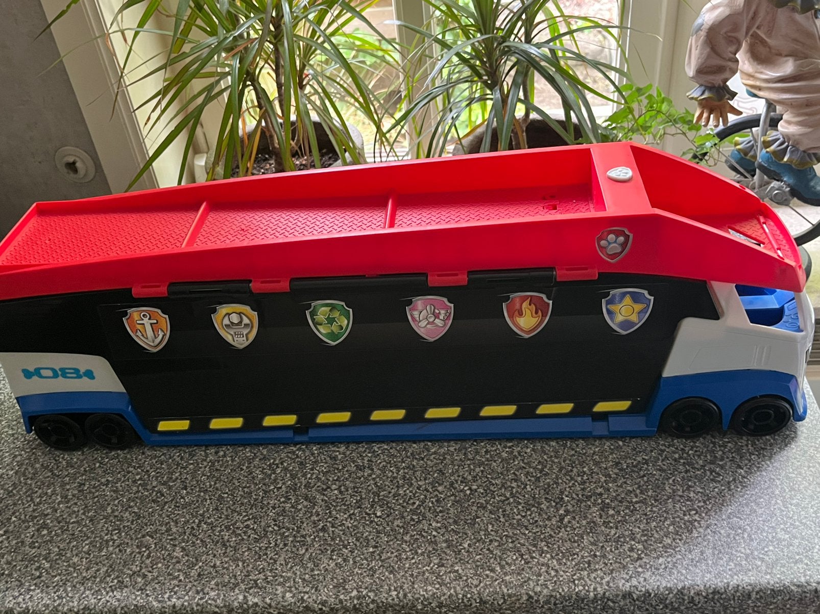 Paw patrol busje, Ophalen, Gebruikt