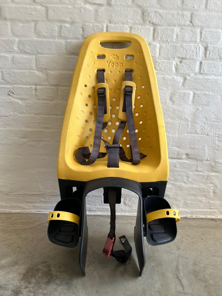 Yepp fietsstoel, Fietsen en Brommers, Fietsaccessoires | Fietsstoeltjes, Achterzitje, Ophalen, 15 t/m 25 kg, Gebruikt