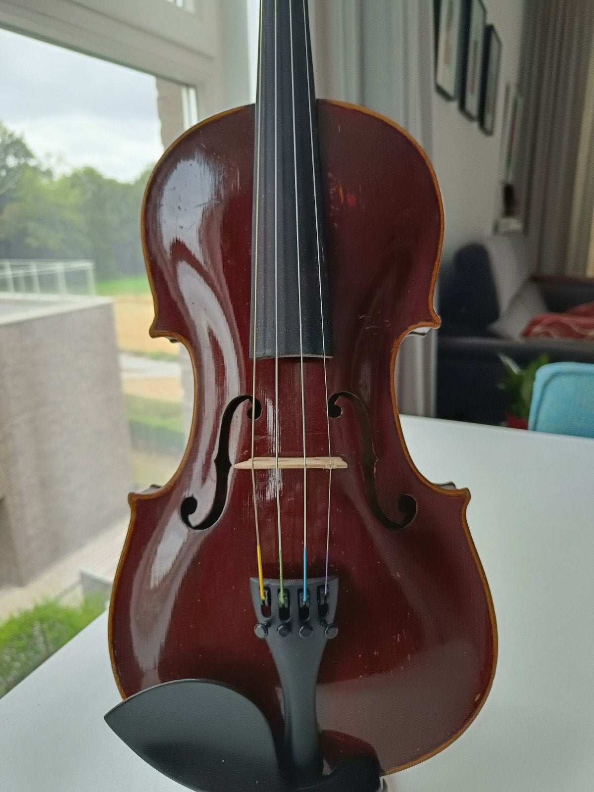 4/4 viool A. Schrötter, Ophalen, Viool