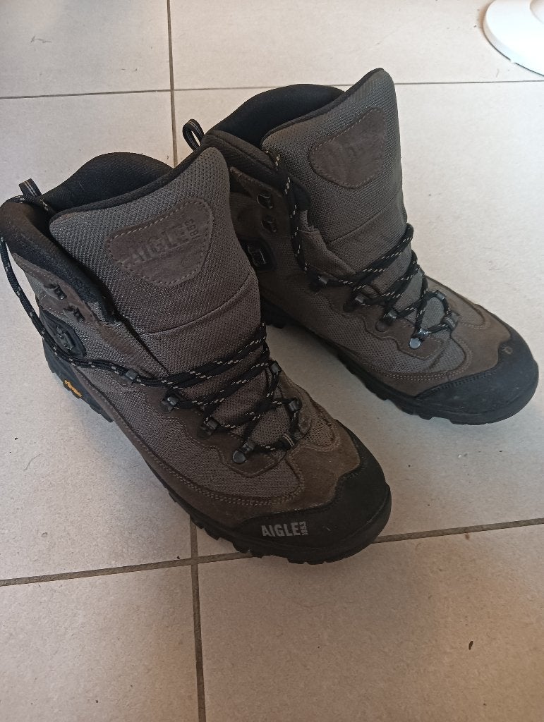Chaussures de marche Aigle 46, Kleding | Heren, Schoenen, Bruin, Zo goed als nieuw, Autre, Wandelschoenen