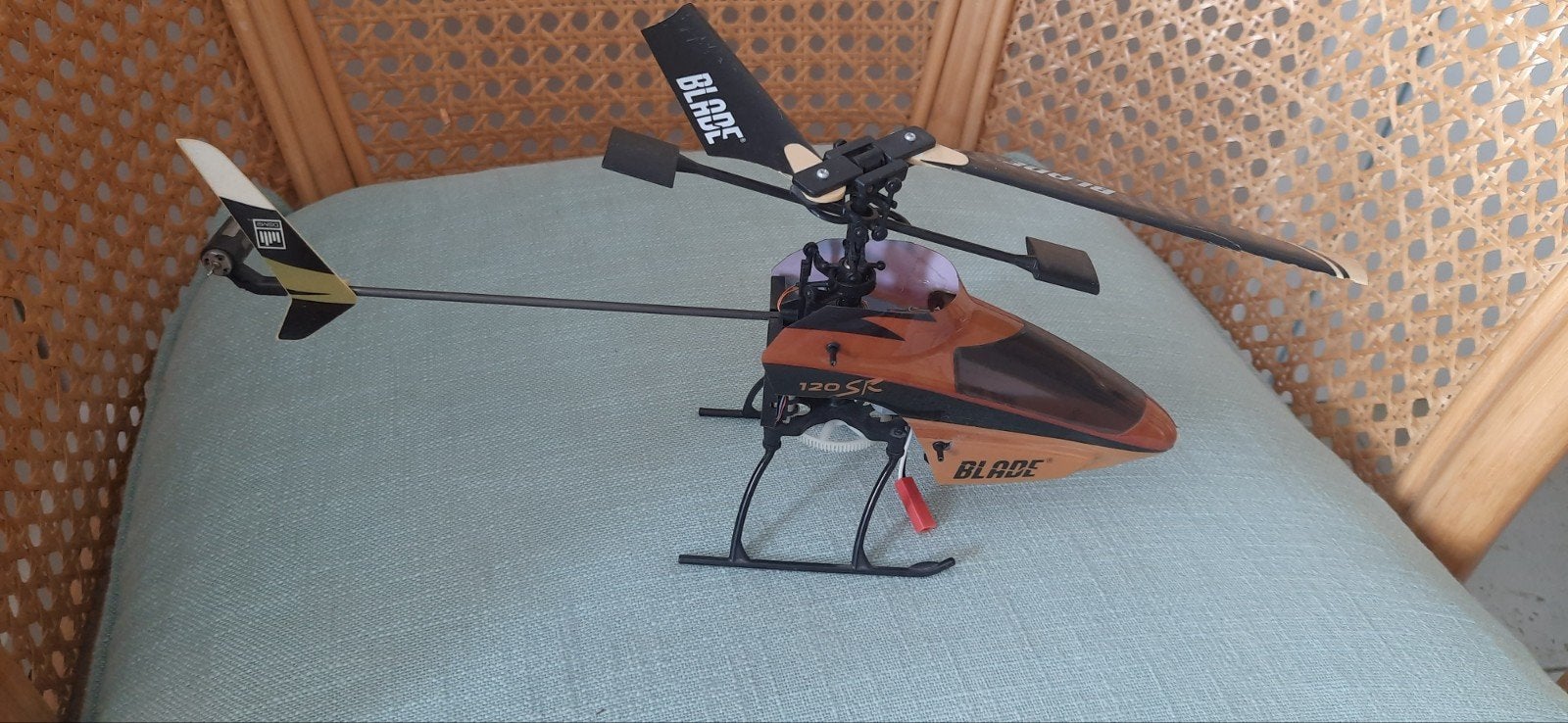 Op afstand bestuurbare helikopter  Blade 120SR, Ophalen, Helikopter