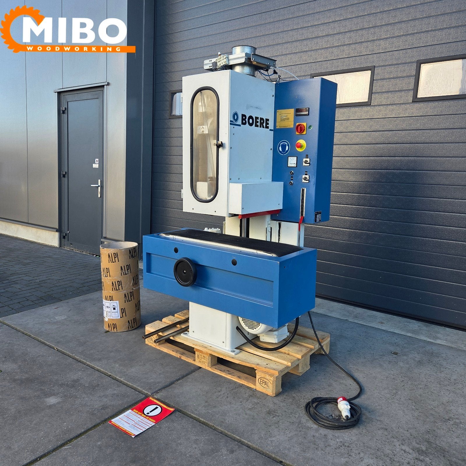 Boere breedbandschuurmachine 300mm Oscillerende machine, Doe-het-zelf en Bouw, Ophalen of Verzenden