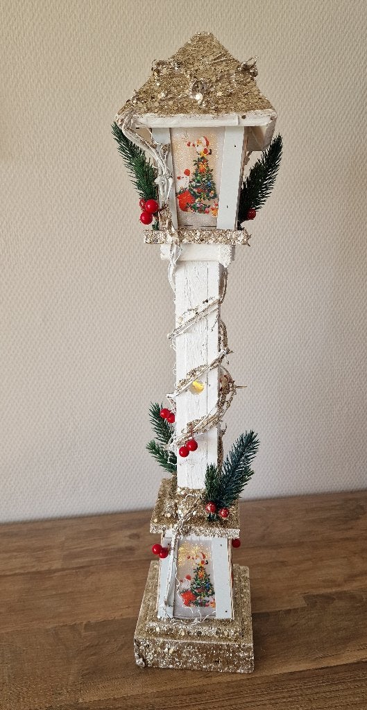 Kerstdecoratie met verlichting, Ophalen, Gebruikt