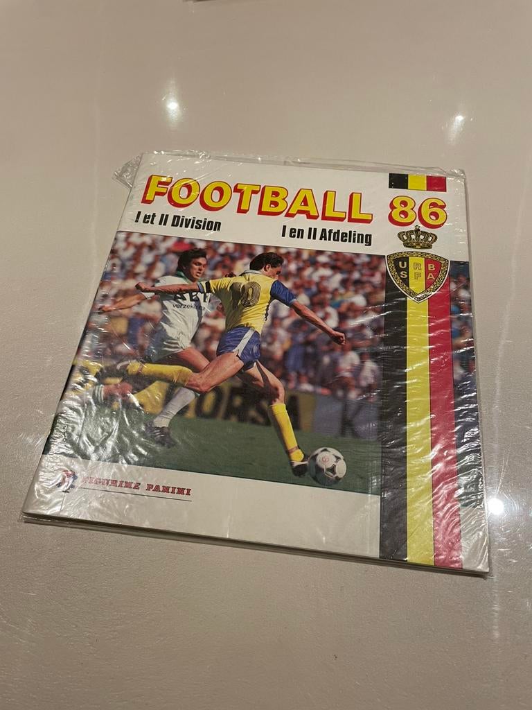 Panini - Leeg Album Football België 1986, Collections, Enlèvement ou Envoi, Comme neuf