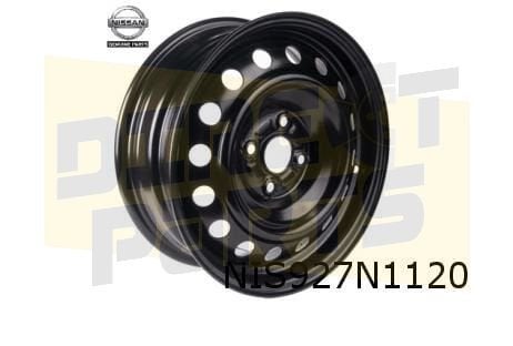 Nissan Micra (4/17-) velg Staal (6J x 16'') Origineel! 40300, Autos : Pièces & Accessoires, Pneus & Jantes, Neuf, -, Véhicule de tourisme
