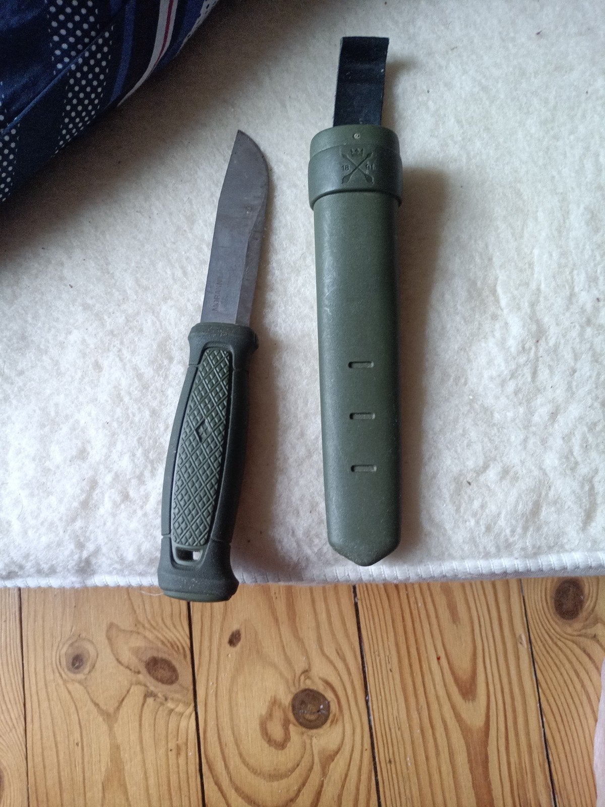 Couteau de bushcraft moraknil, Ophalen of Verzenden, Zo goed als nieuw, Overige typen