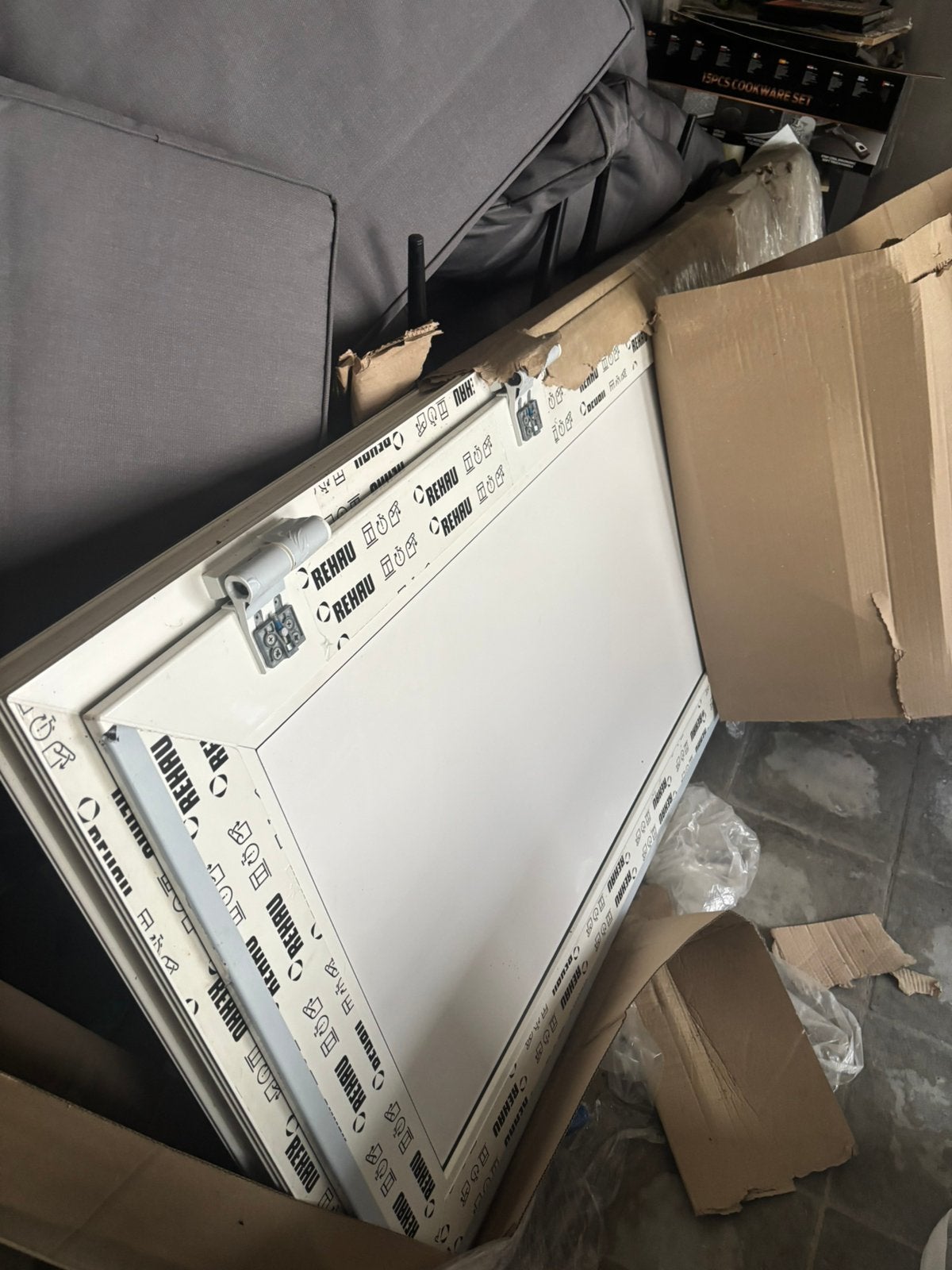 Nieuwe deur, Doe-het-zelf en Bouw, Deuren en Vliegenramen, Ophalen, Kunststof, 80 tot 100 cm, 215 cm of meer