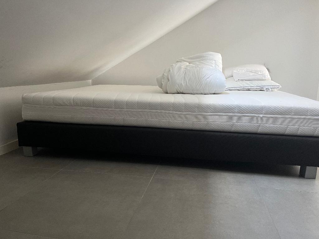 Bed, Tissu, Enlèvement, 200 cm, Deux personnes