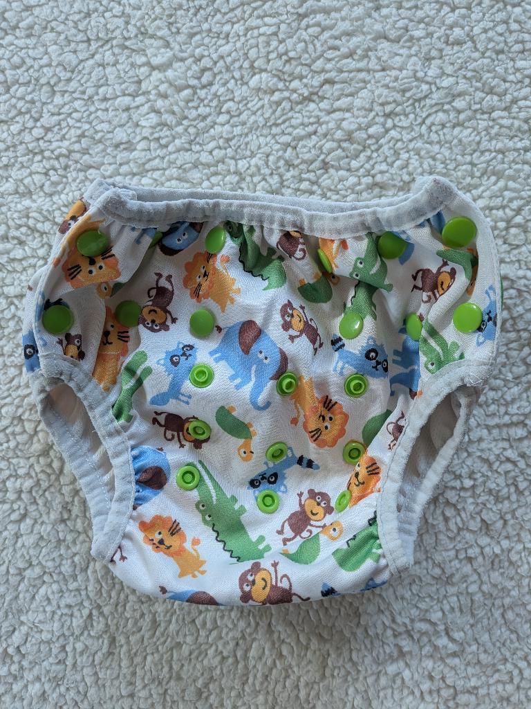 Zwemluier baby Fluffe Nature, Kinderen en Baby's, Babykleding | Baby-zwemkleding, Ophalen, Gebruikt, Jongetje of Meisje, Zwemluier