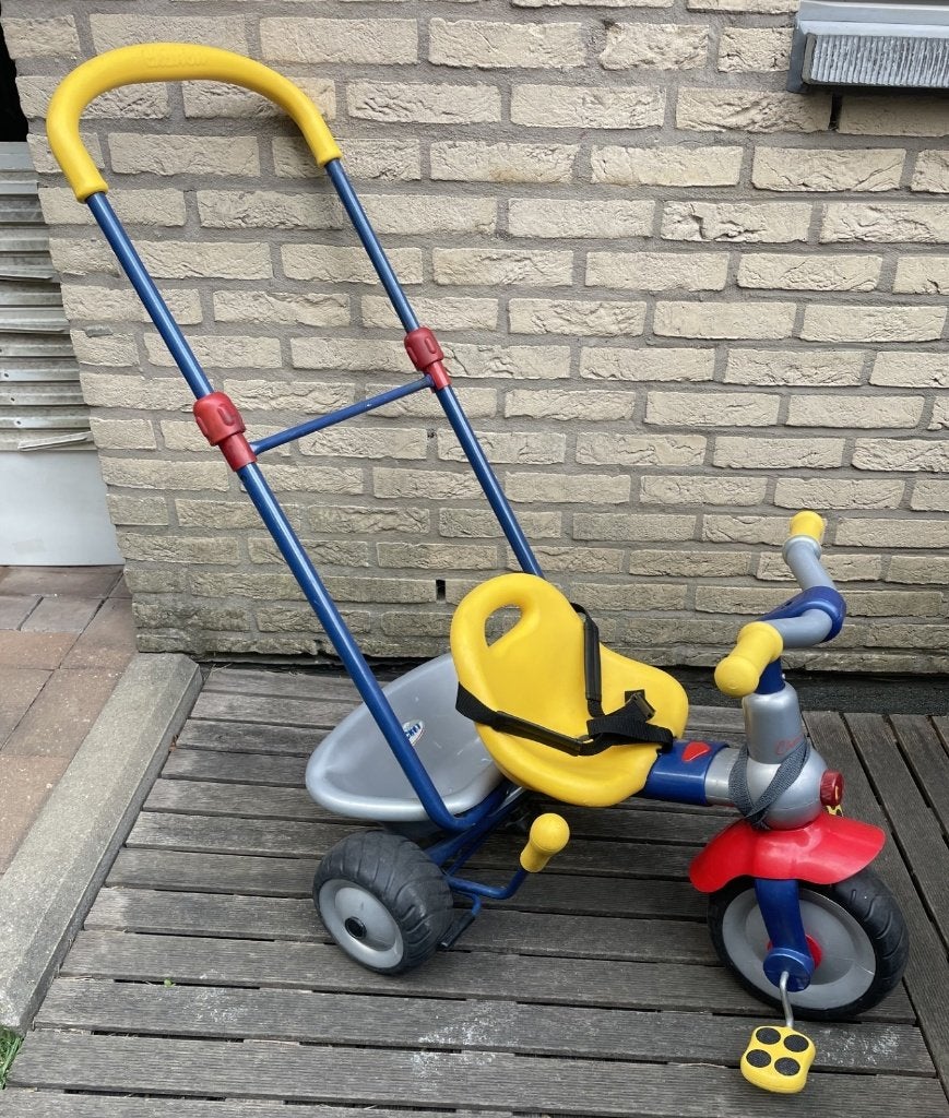 Petit tricycle pour enfant, Vélos & Vélomoteurs, Enlèvement, Utilisé, Tige de poussée