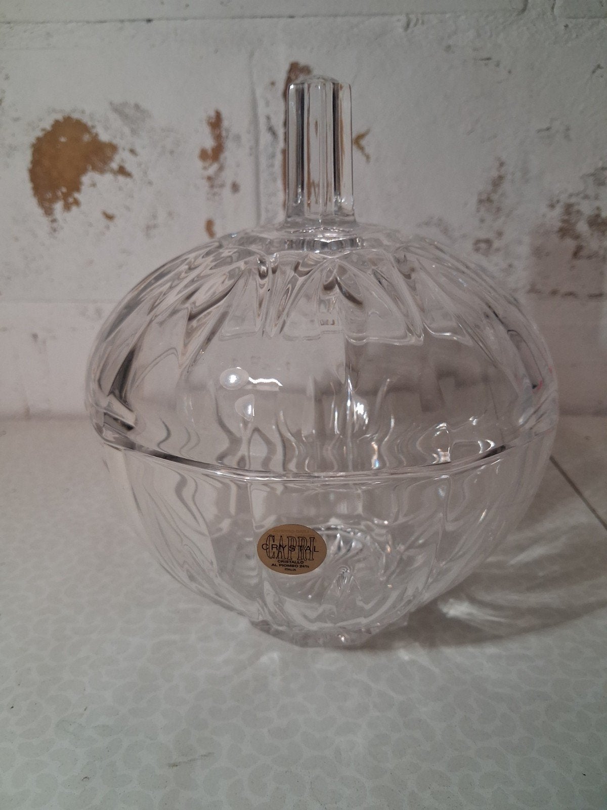 Italiaanse capri Crystal bonbonnière, Enlèvement ou Envoi