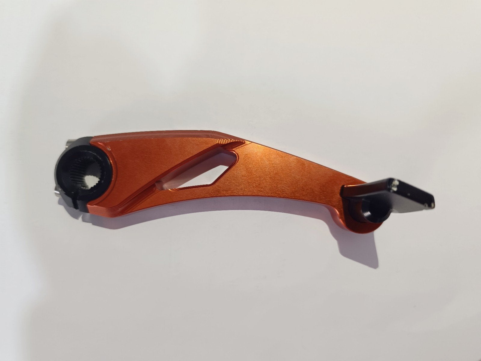 Kick/Pédale de kick Stage6 EVO MK3 CNC - Orange/Scooter50cc, Motos, Enlèvement ou Envoi, Utilisé