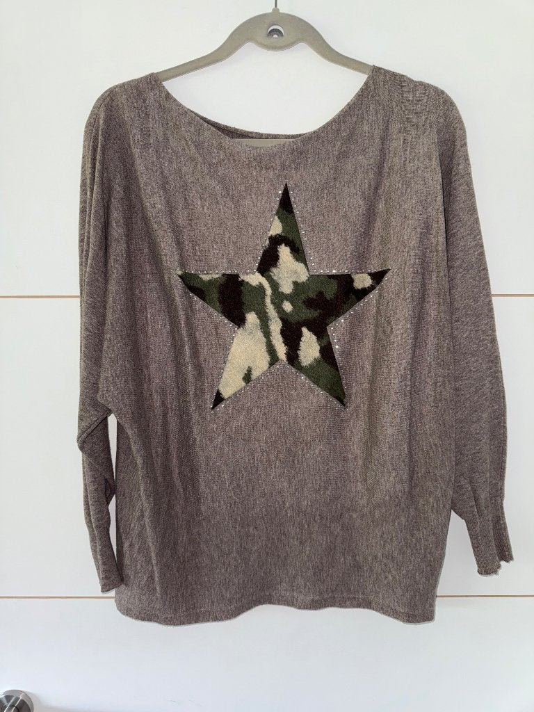 Pull New Collection gris à motifs étoile, Vêtements | Femmes, Neuf, Gris, Enlèvement ou Envoi, Pull ou Veste