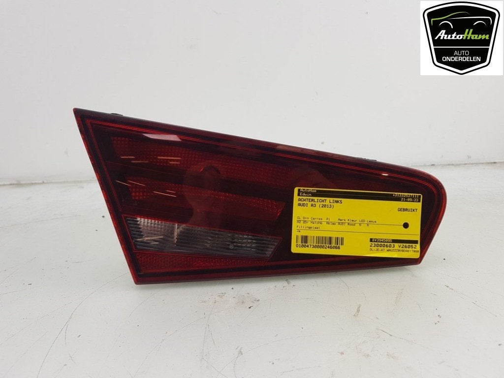 FEU ARRIÈRE GAUCHE Audi A3 (8V1 / 8VK) (|8V3945093|), Utilisé, Audi