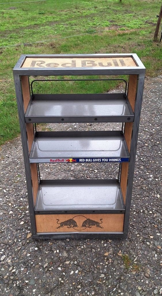 Industriële Red Bull-displaykast, 100% origineel!, Ophalen, Zo goed als nieuw, Verpakking